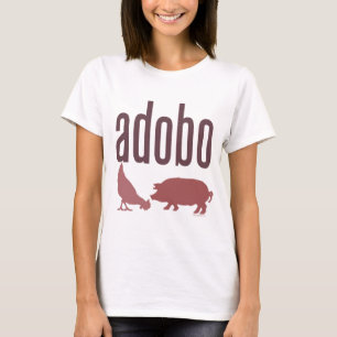 T-shirt Adobo : Poulet et porc
