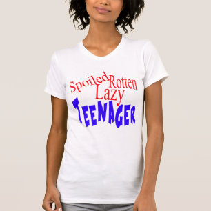 T-shirt Adolescent paresseux putréfié corrompu