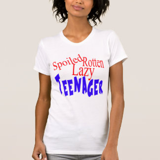 T-shirt Adolescent paresseux putréfié corrompu