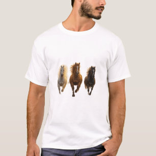 T-Shirt ADOM Premium Minimaliste Art Équestre