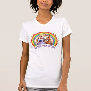T-shirt ADOM Premium "Suivez vos rêves" Femmes minimaliste