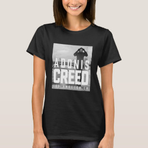 T-shirt Adonis Creed LA photographie noir et blanc