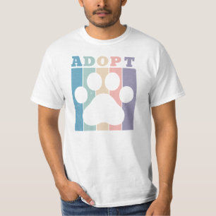 T-shirt Adopter avec Couleurs