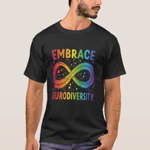 T-shirt Adopter la diversité neurologique Plume d'infini a