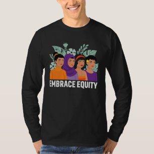 T-shirt Adopter l'équité pour les femmes hommes filles et