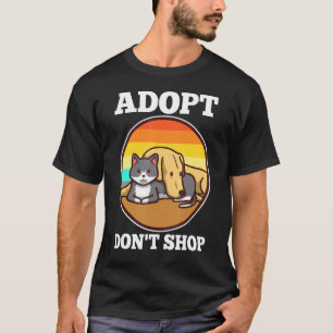 T-shirt Adopter Ne pas Acheter