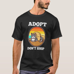 T-shirt Adopter Ne pas Acheter