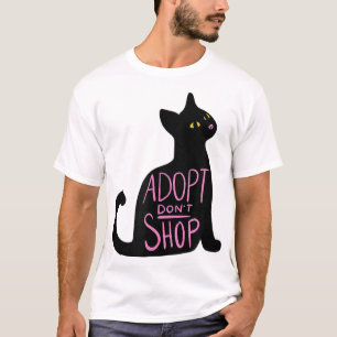 T-shirt adopter ne pas acheter Katze