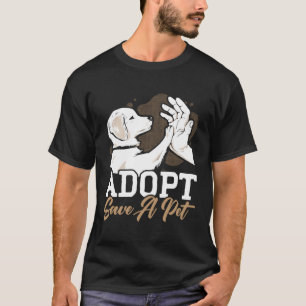 T-shirt Adopter Save A Animal Rights Activist Animal Res