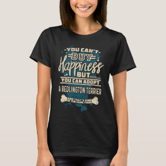 T-shirt Adopter Un Chien Secouru Bedlington Terrier