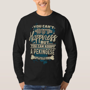 T-shirt Adopter un Pékinois de sauvetage