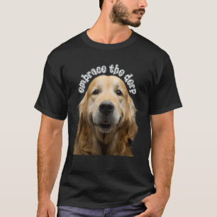 T-shirt Adoptez le Derp Derpy Dog Derpy Golden Retriever 