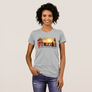 T-shirt Adoptez l'été Femme ajustée