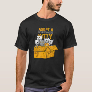 T-shirt Adoptez un design de chat drôle de Schrödingers Ki