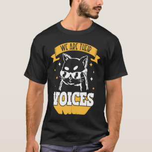 T-shirt Adoption de chat Sauvetage d'animaux Sauvetage des
