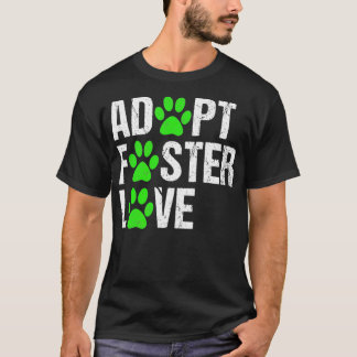 T-shirt Adoption de chien Secourir Chiens adopter Cat Shel