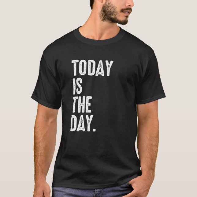 T-shirt Adoption Today Is The Day Celebration Gotcha Foste (Devant)