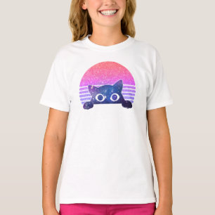 T-shirt Adorable Chat Noir Pékin - Feline mignonne