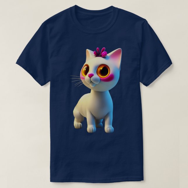 T-shirt Adorable chats et chatons Cool mignons 15 (Design devant)