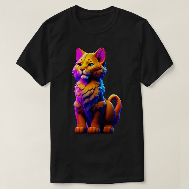T-shirt Adorable chats et chatons Cool mignons 26 (Design devant)