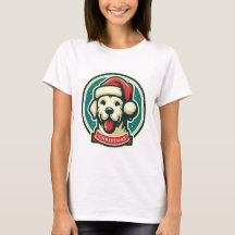 adorable chien de Noël