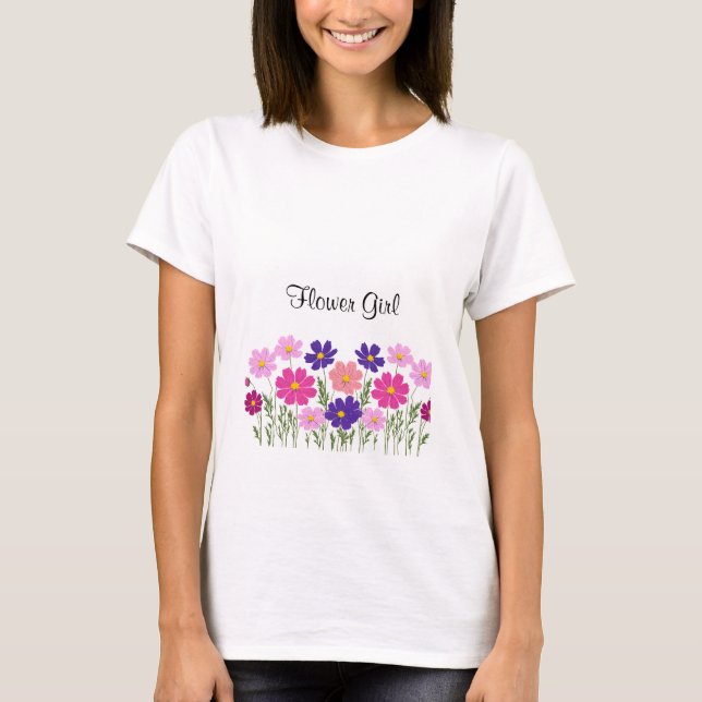 T-shirt Adorable Flower Tee (Devant)