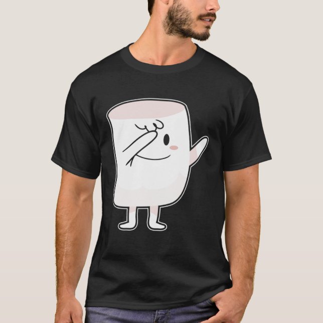 T-shirt Adorable Marshmallow (Devant)