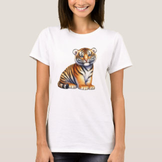 T-shirt adorable petit tigre