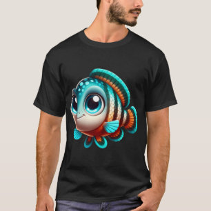 T-shirt Adorable Poisson Cichlidé Maya