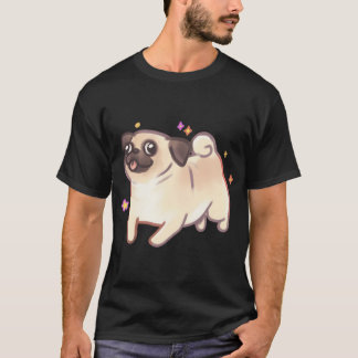 T-shirt Adorable pug