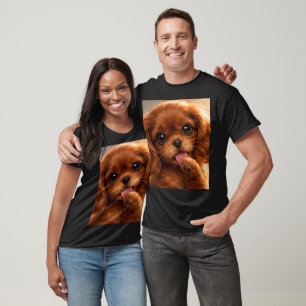 T-shirt Adorable Ruby Cavalier Spaniel