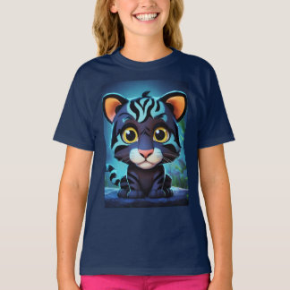 T-shirt "Adorable Tiger Noir Bliss Tee"