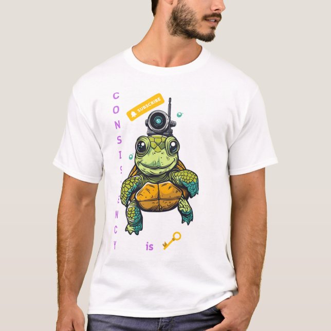 T-shirt adorable tortue de mer pour les créateurs  (Devant)