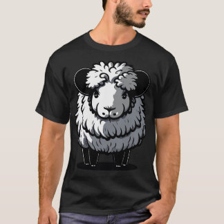 T-shirt AdorableMoutons et bélier japonaisArt inspiré avec