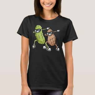 T-shirt Adulte à beurre d'arachide et de chiche mouchetant