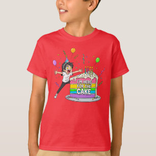 T-shirt Adulte au gâteau - Cadeau d'anniversaire mignon