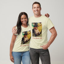 T-shirt Adulte couleur Wagons de l'île Fire