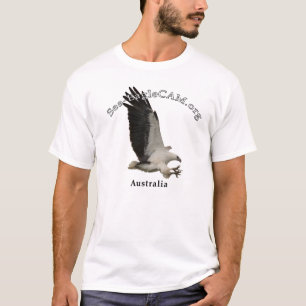 T-shirt adulte de Mer-Eagle de vol