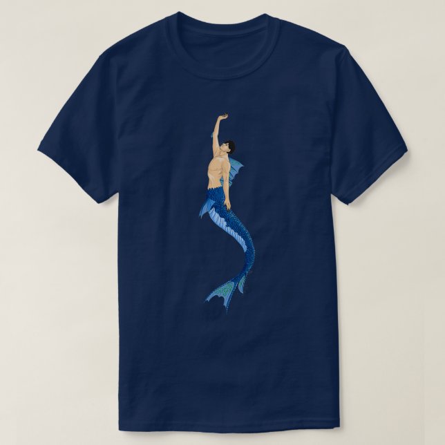 T-shirt Adulte Merman (Design devant)