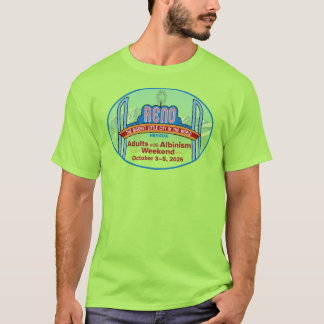 T-shirt Adultes avec Albinisme Week-end 2025 Reno - T-shir