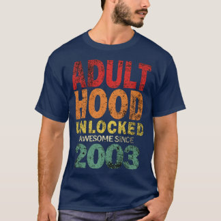 T-shirt Adulthood déverrouillé