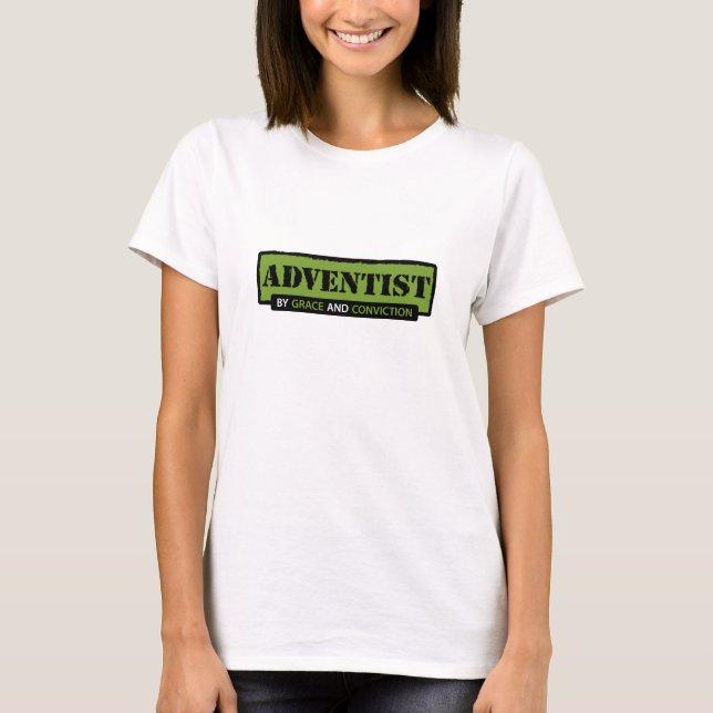 T-shirt Adventiste par grâce et condamnation (Devant)