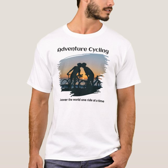 T-shirt Adventure Cycling (Devant)