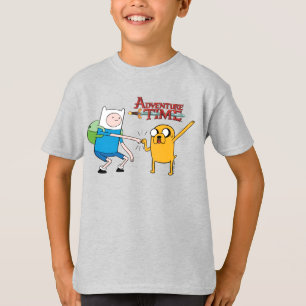 T-shirt Adventure Finn & Jake Fist Bump