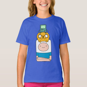 T-shirt Adventure Time   BMO, Jake, & Finn