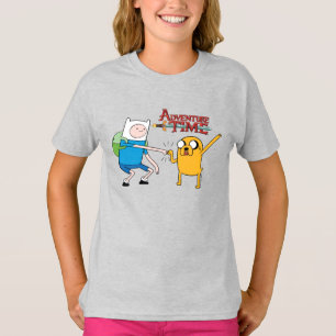 T-shirt Adventure Time Finn & Jake Fist Bump