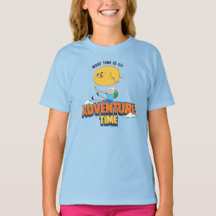 T-shirt Adventure Time Jake Floating With Finn