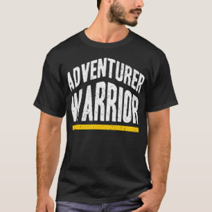 T-shirt Adventurer warrior