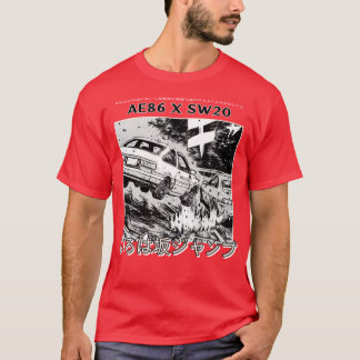 T-shirt AE86 contre SW20 IROHAZAKA Jump