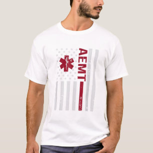 T-shirt AEMT Advanced Emergency Médicale Technician USA